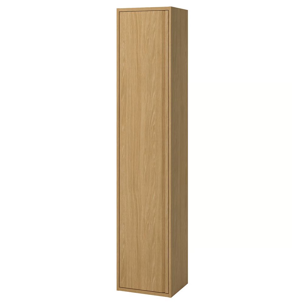 ÄNGSJÖN Высокий шкаф с дверцей - под дуб 40x35x195 см - фото 1