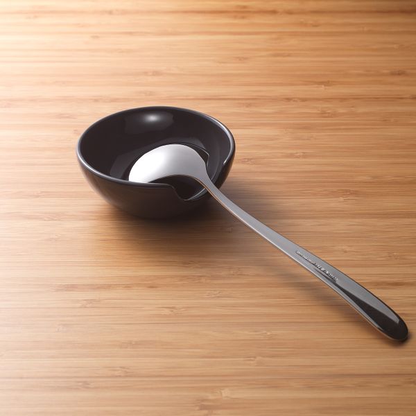 Подставка для ложки/половника, темно-серый IKEA SPRAYA СПРАЯ 404.157.81 - схема-чертеж с размерами