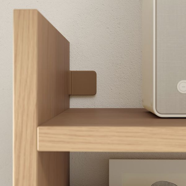 LÅDMAKARE ЛОДМАКАРЕ Панель - левый + правый/под дуб 35x212 см - схема-чертеж с размерами