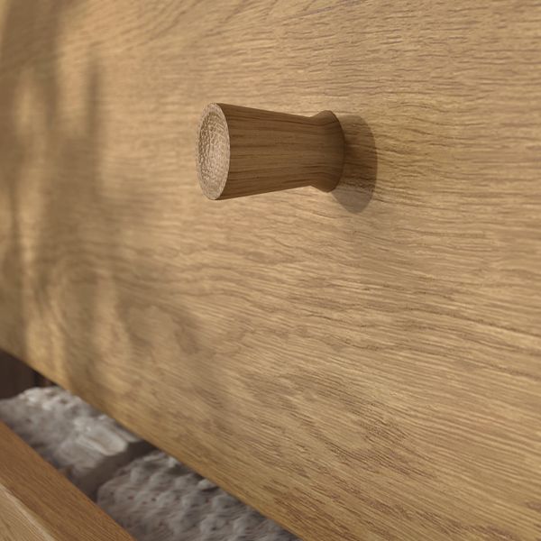 TONSTAD Комод с 4 ящиками - дубовый шпон 82x47x90 см - фото 3