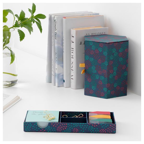 Декоративная коробка АНИЛИНАРЕ, красный, зеленый (14x16 см) - фото 4