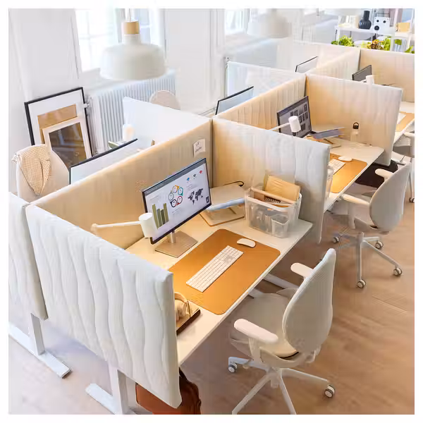 MITTZON МИТТЗОН Письменный стол - белый 160x80 см - фото 3