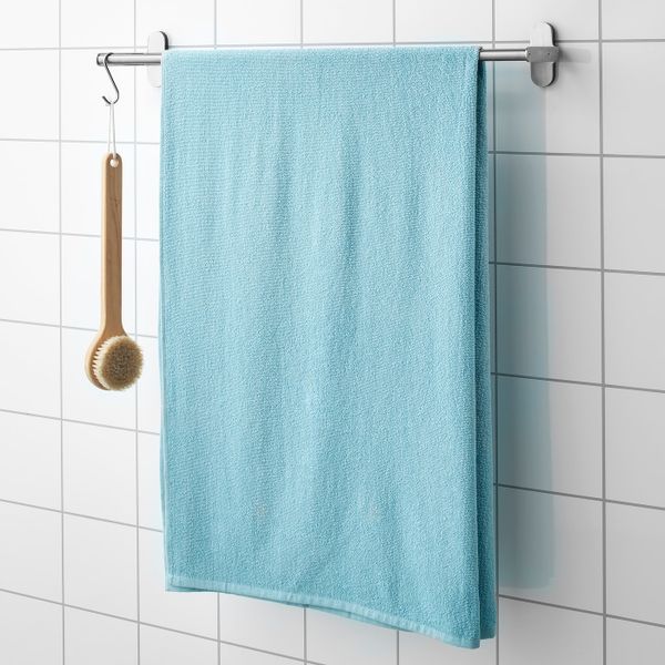 Простыня банная, голубой 100x150 см IKEA KORNAN КОРНАН 704.511.26 - схема-чертеж с размерами