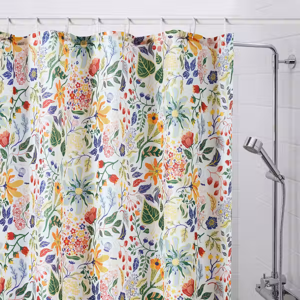 STRANDLUMMER СТРАНДЛЮММЕР Штора для ванной - разноцветный 180x200 см - фото 2