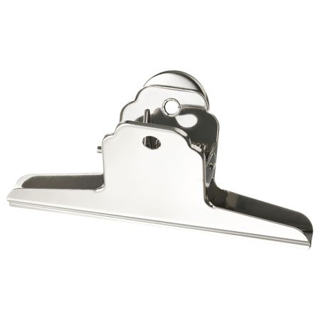 Зажим для бумаг, с магнитом, серебристый 12 см IKEA TOTEBO ТОТЭБО 505.068.89