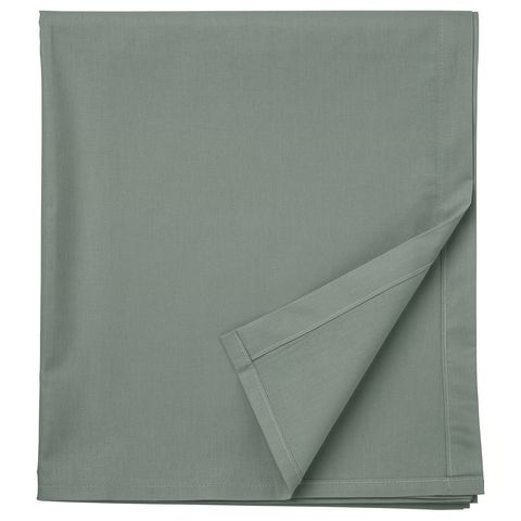DVALA Простыня - серо-зеленый 150x260 см