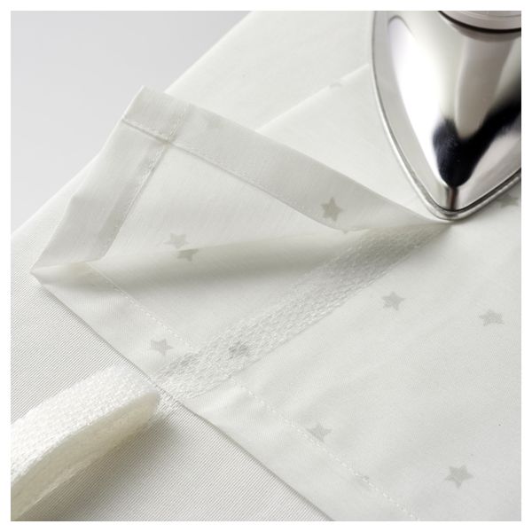 Гардины с прихватом, 1 пара ХИММЕЛЬСК, серый (120x300 см) - фото 3