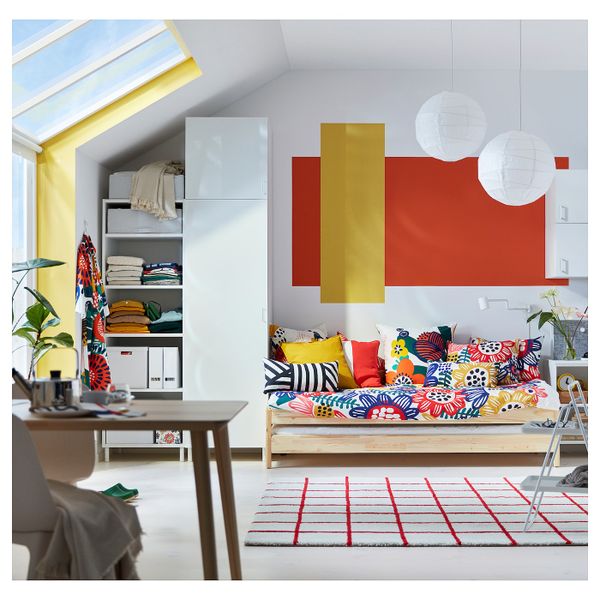 Гардероб, белый/Фоннес белый 120x57x251 см IKEA OPPHUS ОПХУС 992.901.52 - фото 3