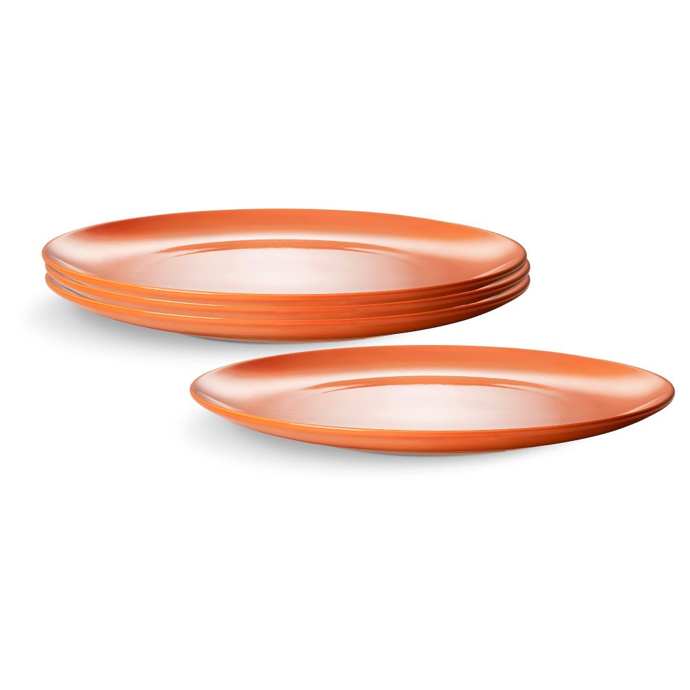 Десертная тарелка ФЭРГРИК, оранжевый (21 см) - схема-чертеж с размерами