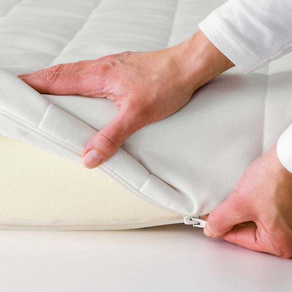 Матрас 140x188 см IKEA LYCKSELE HÅVET ЛИКСЕЛЕ ХОВЕТ 405.126.35 - схема-чертеж с размерами