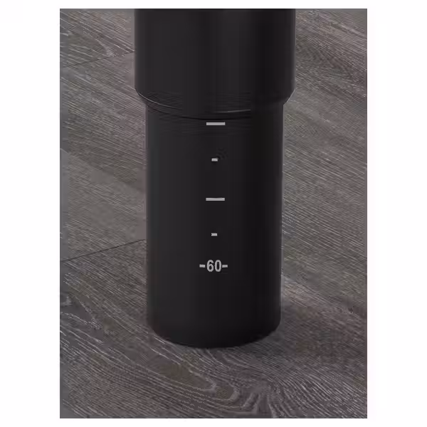 LINNMON / OLOV Письменный стол - белый/чёрный 100x60 см - схема-чертеж с размерами