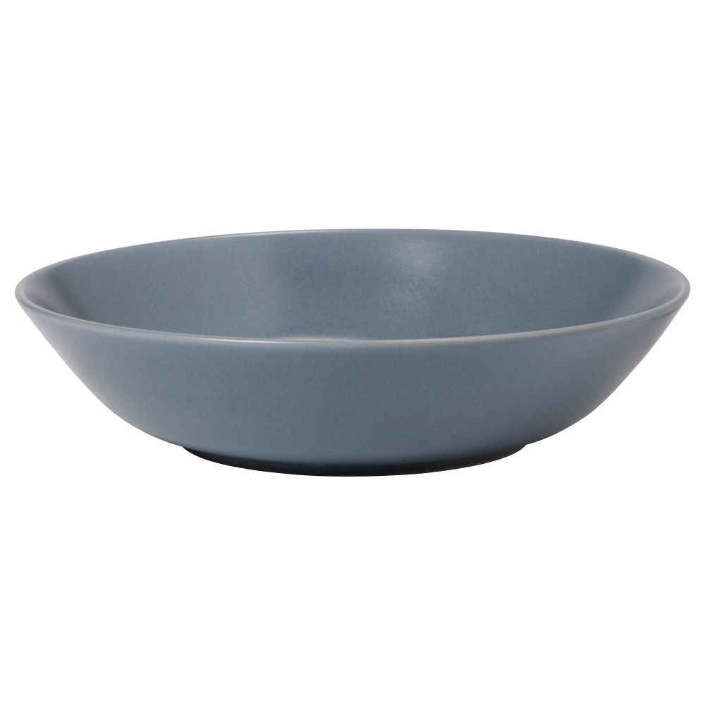 Тарелка глубокая ДИНЕРА, серо-синий (22 см) - фото 1