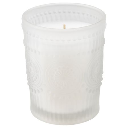 Ароматическая свеча в стакане ВИНТЕР 2015, стекло, Имбирный пряник (10 см)