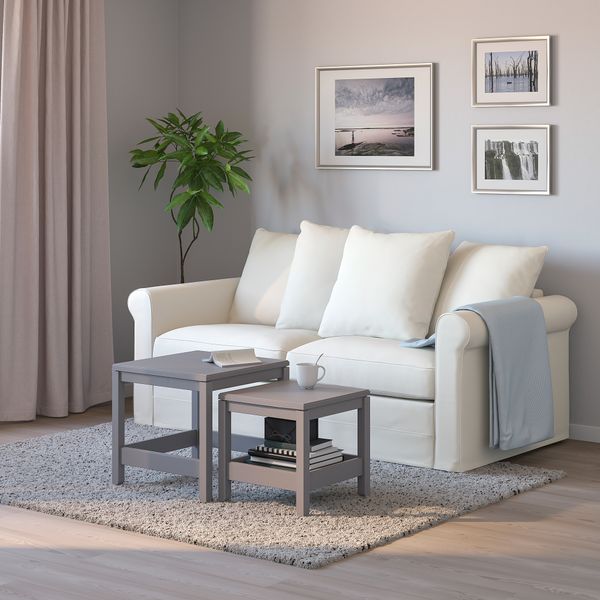 2-местный диван-кровать, Inseros белый IKEA GRÖNLID 694.188.97 - фото 4