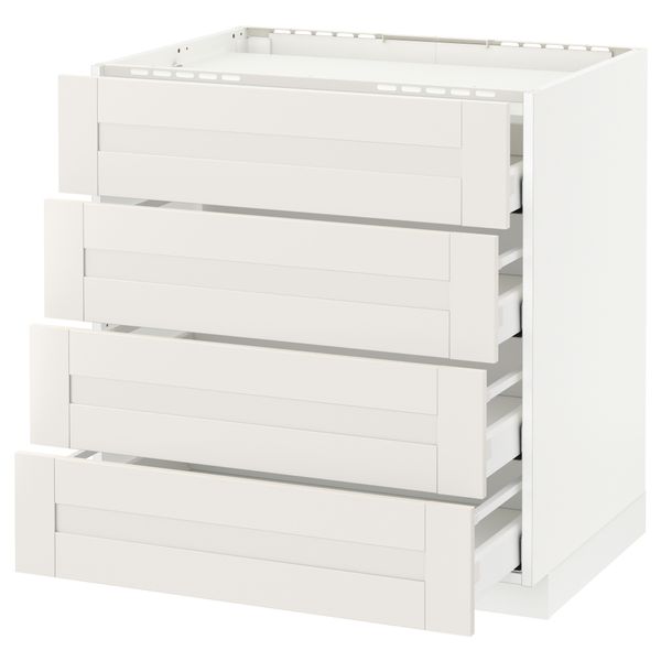 IKEA, вид спереди - схема-чертеж с размерами