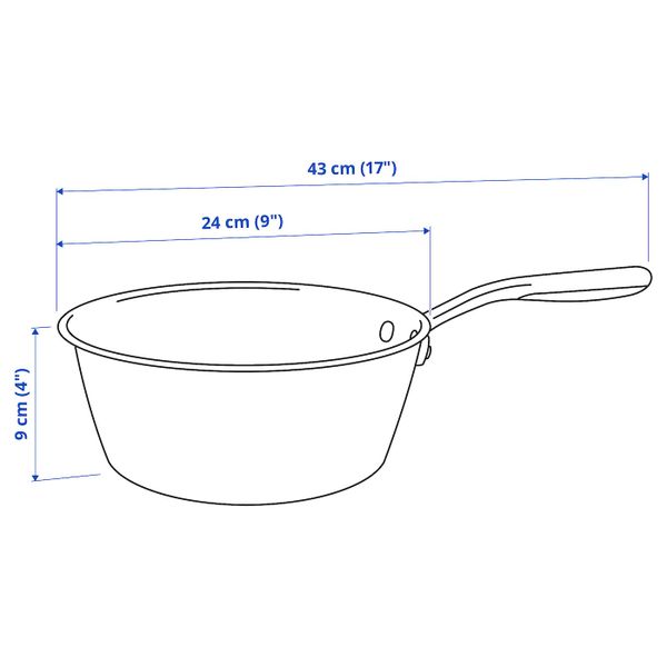 IKEA, дополнительный ракурс - схема-чертеж с размерами