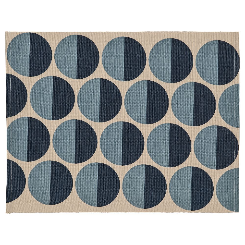 Салфетка под приборы, 35x45 см, с рисунком, разноцветный IKEA SNÖKRABB КРАББA 405.646.53 - фото 1