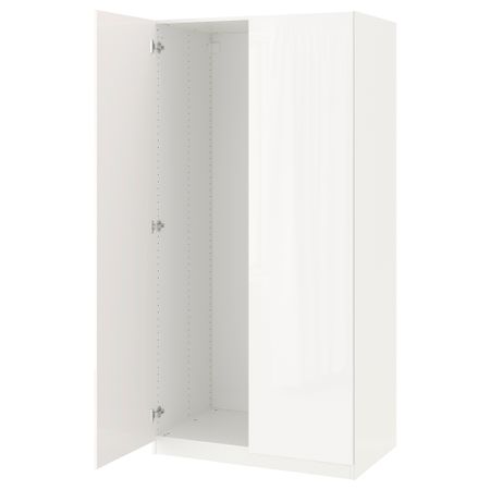 Гардероб 2-дверный, 100x60x201 cm IKEA FARDAL ФАРДАЛЬ, PAX ПАКС 599.043.94