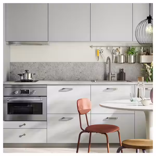 KALERUM КАЛЕРУМ Ручка мебельная - цвет нержавеющей стали 30 мм - фото 5