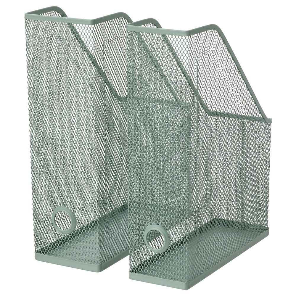 Подставка для журналов, светлый зелено-серый IKEA DRÖNJÖNS ДРЁНЙОНС 705.153.45 - фото 1