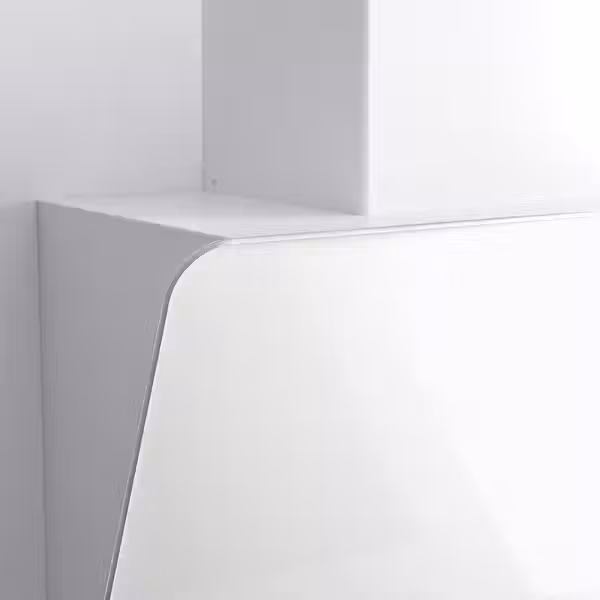 BEJUBLAD Вытяжка кухонная стен креп (колпак) - белый 66 см - фото 5