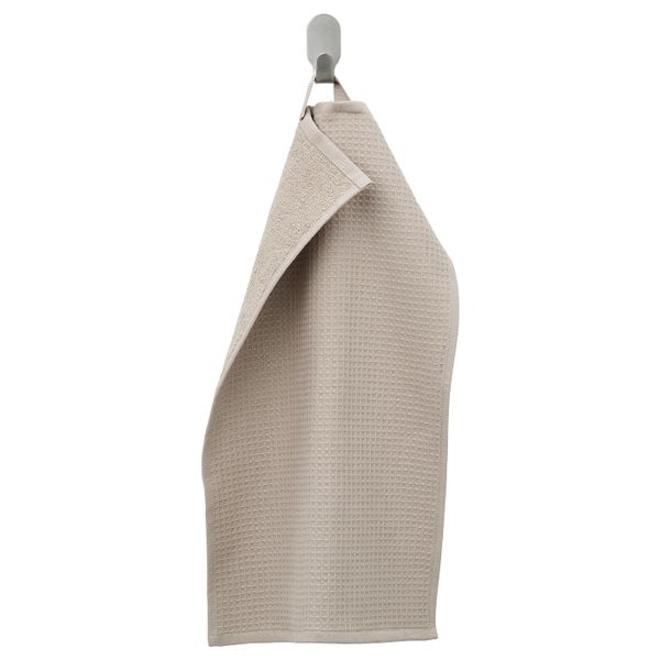 Полотенце, темно-бежевый 30x50 см IKEA SALVIKEN САЛЬВИКЕН 604.749.63 - фото 1