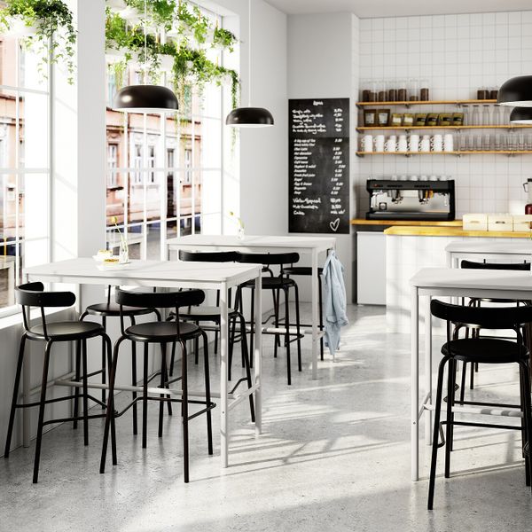 Стол, светло-серый 130x70/105 см IKEA ТОММАРЮД 893.048.09 - фото 2