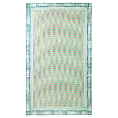 Скатерть СОММАР 2017, зеленый, розовый (145x240 см)