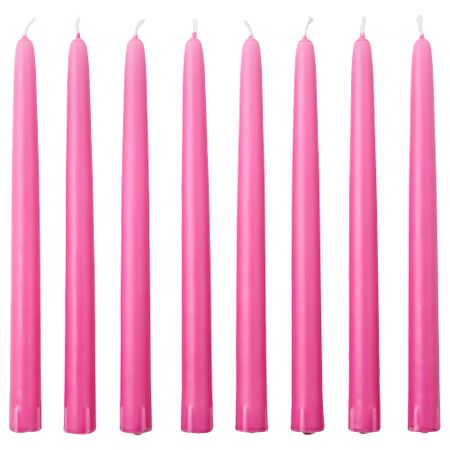 Неароматическая свеча КЛОКХЕТ, темно-розовый (25 см)