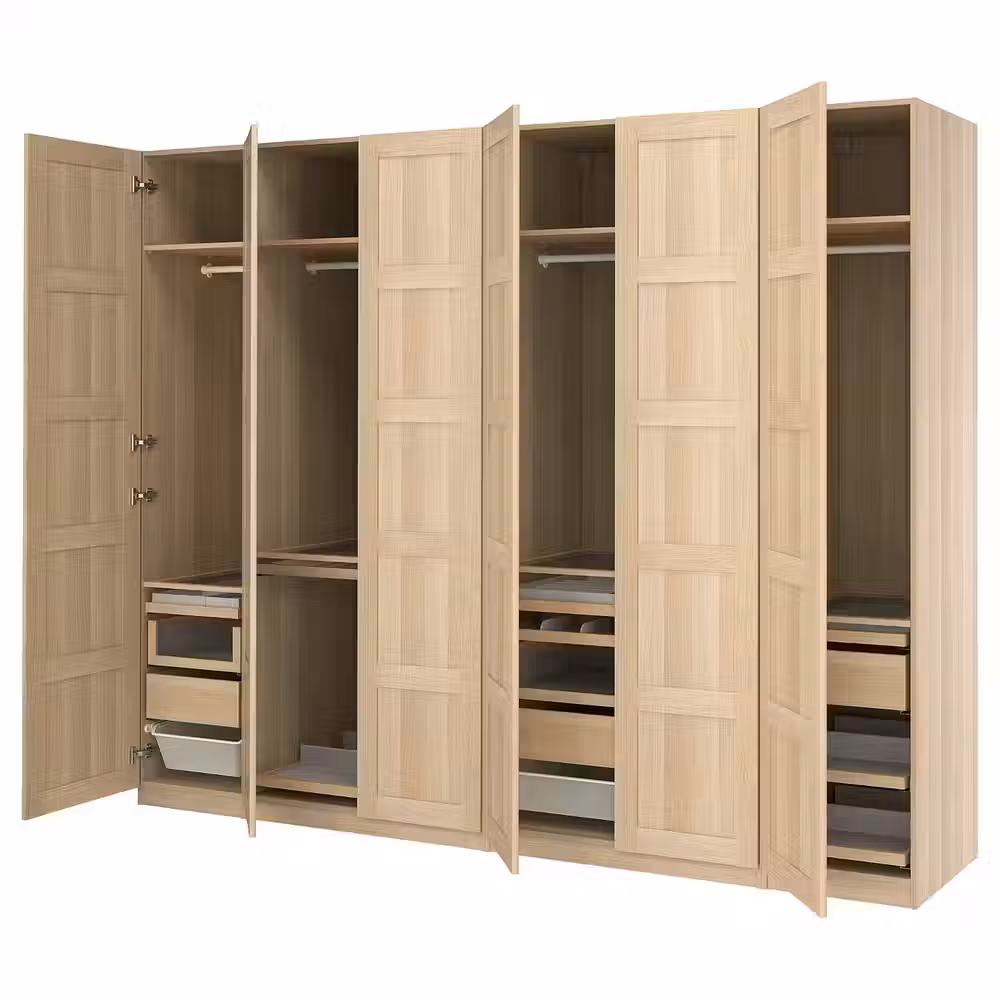 PAX / BERGSBO Гардероб, комбинация - схема-чертеж с размерами