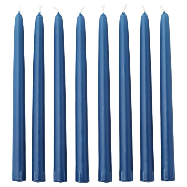Неароматическая свеча КЛОКХЕТ, темно-синий (25 см) - фото 1