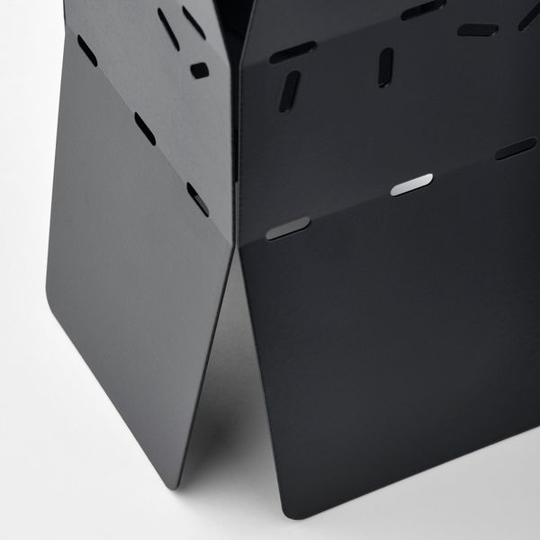 Подсвечник, 28 см, черный IKEA ÖMSESIDIG 605.460.74 - фото 3