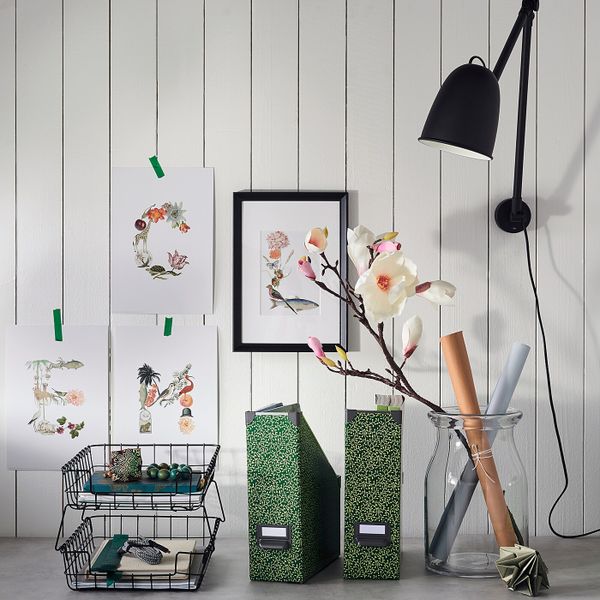 IKEA, дополнительный ракурс - схема-чертеж с размерами