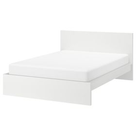 MALM Каркас кровати - белый/Luröy 160x200 см