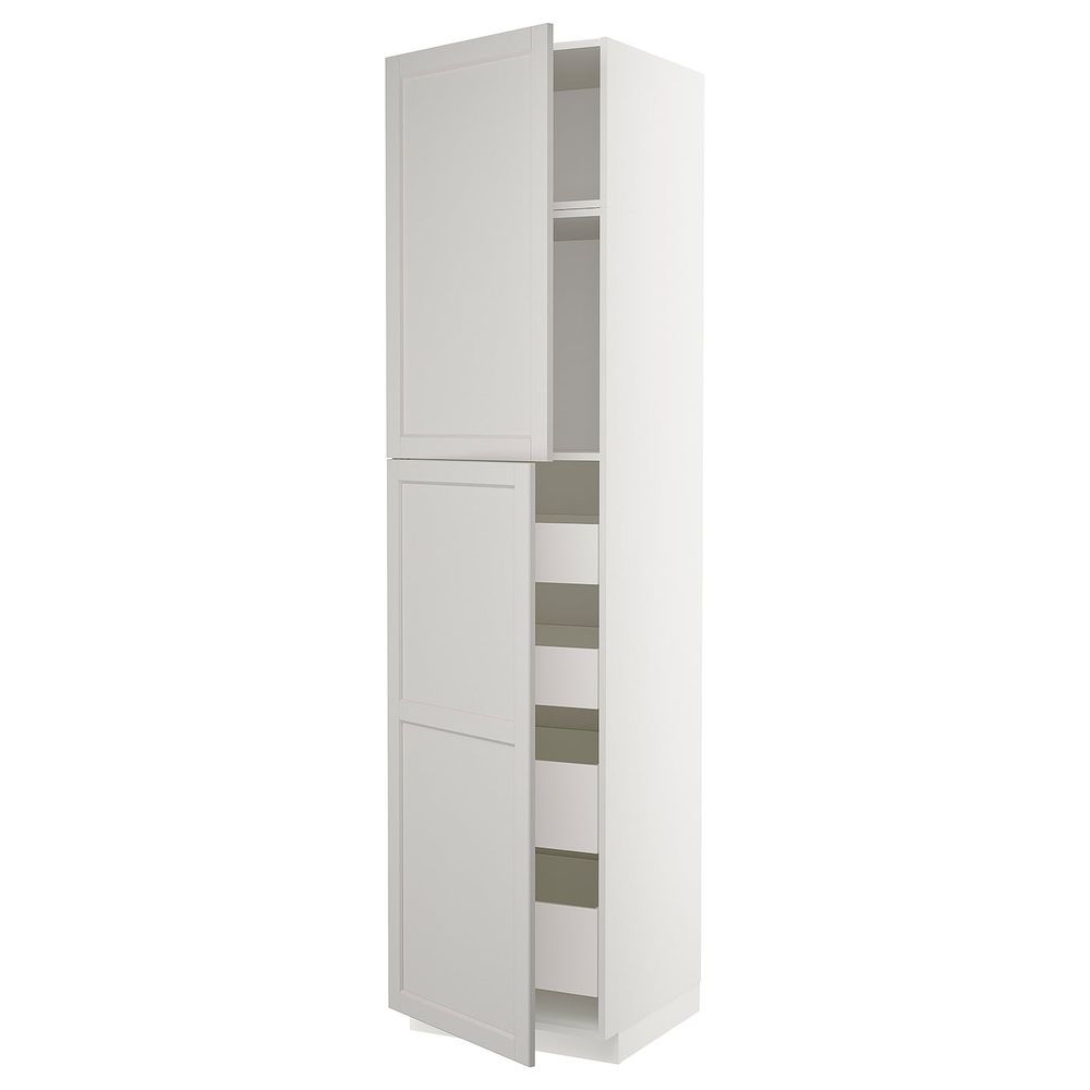 IKEA, вид спереди - схема-чертеж с размерами