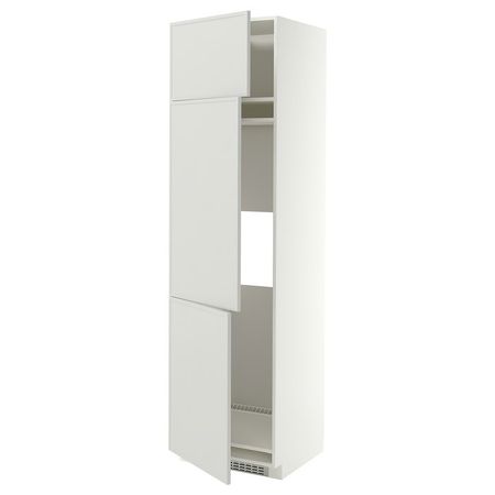 METOD Высокий шкаф д/холод/мороз/3 дверцы