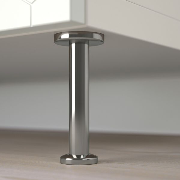 Комбинация для хранения с дверцами, белый/вассвик/сталларп белый 120x40x74 см IKEA БЕСТО 692.666.29 - схема-чертеж с размерами