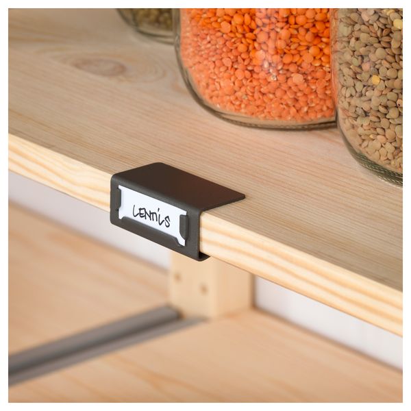 3 секции/шкаф/полки ИВАР / СКОДИС (219x30x226 см) - схема-чертеж с размерами