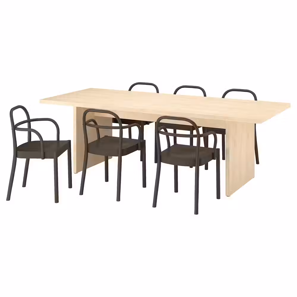 BERGSHYTTAN БЕРГСХЮТТАН / STOCKHOLM 2025 СТОКГОЛЬМ 2025 Стол и 6 стульев - фото 1