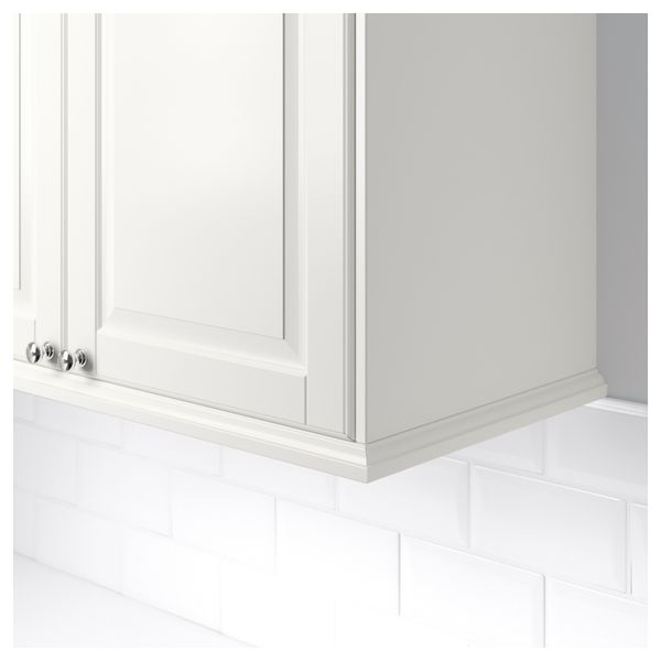 Карниз декоративный профилированный ФОРБЭТТРА, белый с оттенком (221x6 см) - фото 2