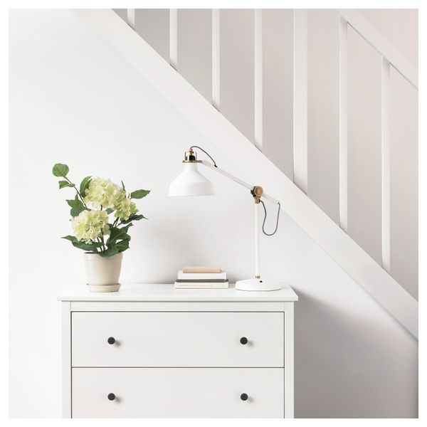 Искусственное растение в горшке ФЕЙКА, Гидрангея светло-зеленый (12 см) - схема-чертеж с размерами