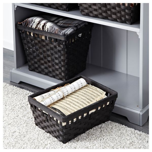 Корзина КНАРРА, черно-коричневый - фото 2