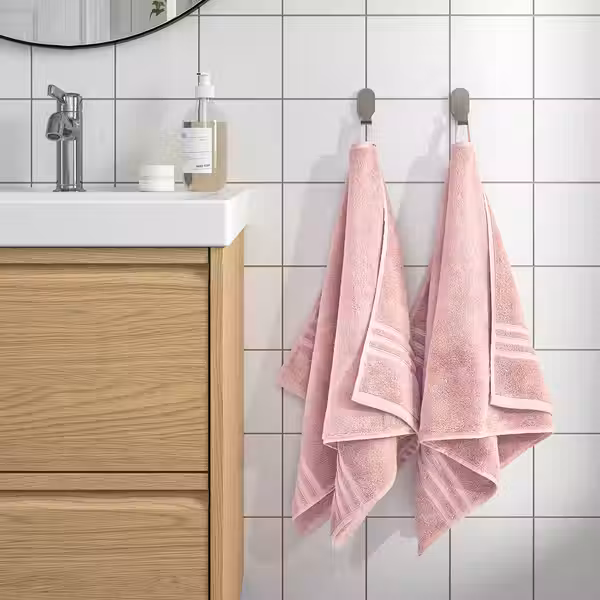BROKGLIM БРОКГЛИМ Полотенце - розовый 50x100 см - фото 4