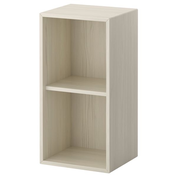 Навесной шкафчик ВЭЛЬЕ, лиственница белый (68x35 см) - фото 1