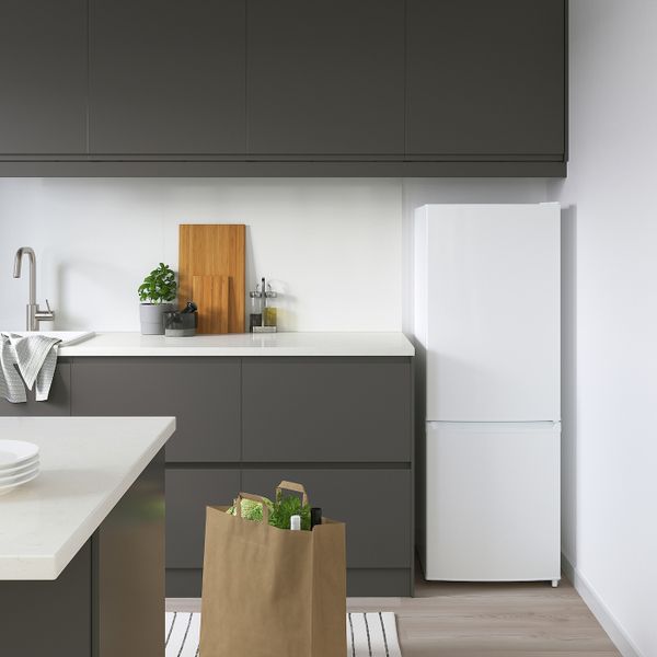 Холодильник морозильник, отдельно стоящий/белый 116/51 л IKEA LAGAN ЛАГАН 404.948.58 - фото 3