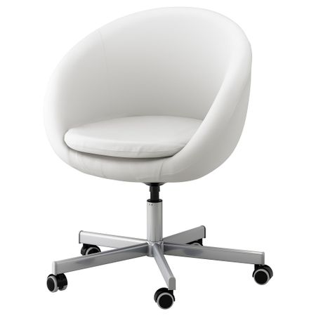 Рабочий стул СКРУВСТА, Идгульт белый