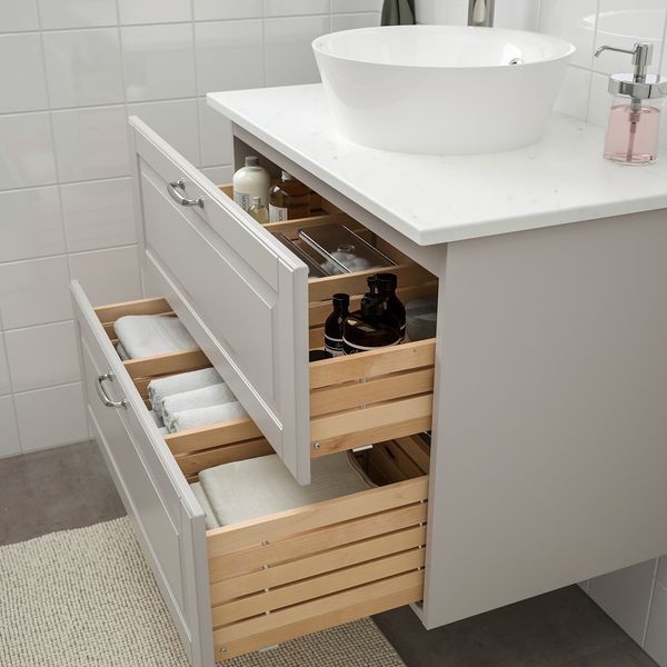 IKEA в интерьере ванной