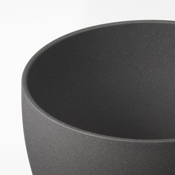 Кашпо, темно-серый 24 см IKEA PERSILLADE ПЕРСИЛЛАДЕ 404.510.00 - фото 5