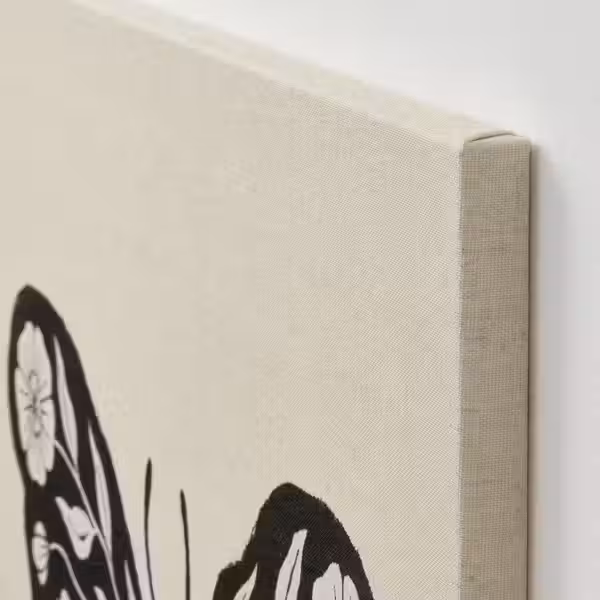 GRÖNMES ГРЁНМЕС Картина - Бабочка 56x56 см - фото 2