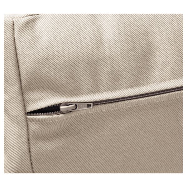 Чехол на диван-кровать с козеткой, Тигельшо бежевый IKEA БАККАБРУ 503.828.55 - схема-чертеж с размерами